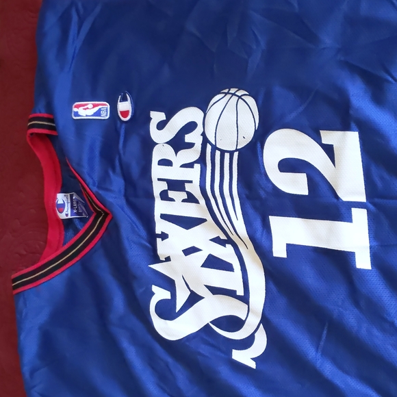 Vintage Kevin Ollie Sixers 76ers Practice Jersey size xl 48 - Picture 3 of 4